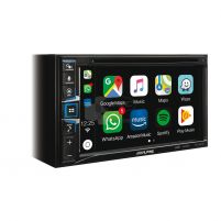 Station multimédia connectée 2DIN INE-W611DC avec GPS intégré